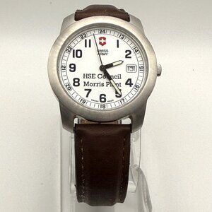 Vintage Victorinox  Swiss Army Field Round Unisex Watch Working